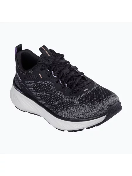 Buty SKECHERS Edgeride Power Flow black/lavender czarne