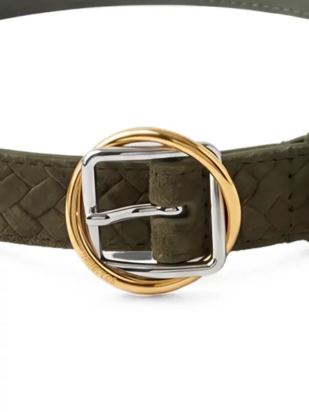 Cu centură curea Jacquemus cu cataramă verde