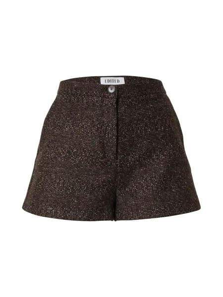 EDITED Pantaloni Hayden maro / negru alb