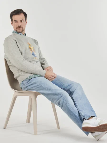 Mikina Polo Ralph Lauren sivá