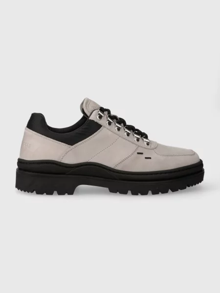Kožené tenisky Filling Pieces Mountain Trail sivá