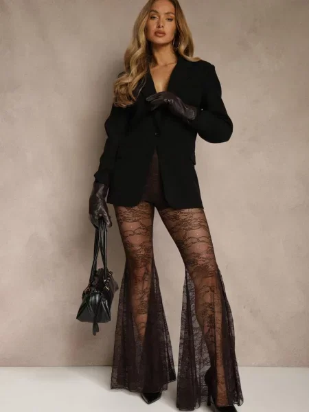 Pantaloni Ferella maro