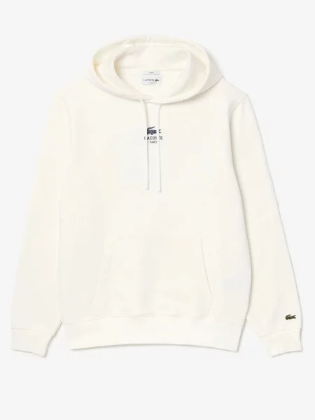 Дитяче худі Lacoste біле