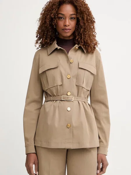 Marciano by Guess kurtka z lyocellem DONA beżowa