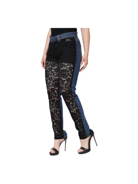 Jeansy Dolce And Gabbana czarne