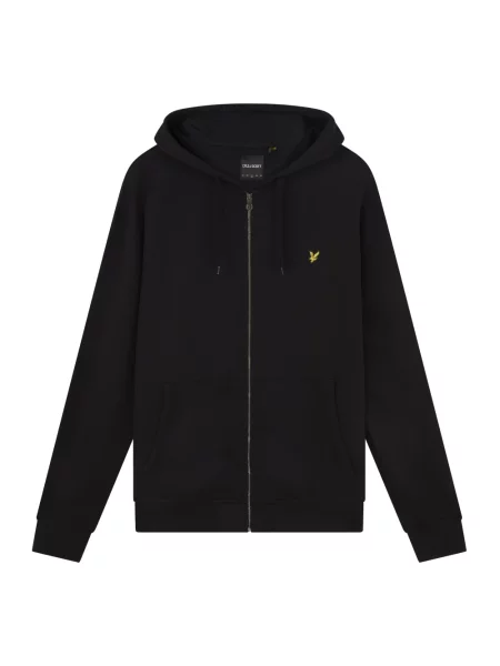 Bluza z kapturem Lyle & Scott z kapturem czarna