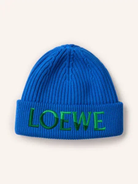 Loewe Čepice / zelená modrá