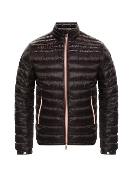 Prošiven pernata jakna Moncler crna
