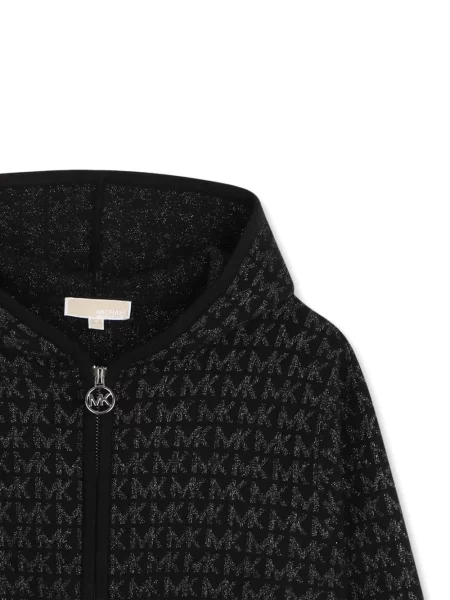 Bluza z kapturem dziecięca Michael Kors czarna