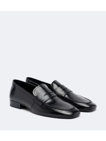 Pantofi loafer Dries Van Noten din piele negru