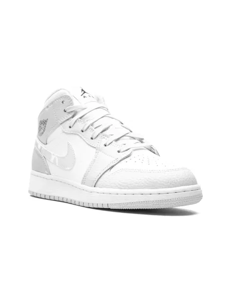 Sneakerși copii Jordan Air Jordan 1 alb