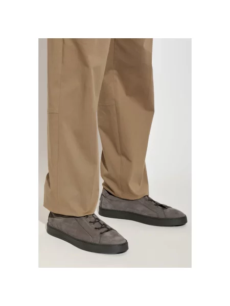 Sneakersy Tod's skórzane szare