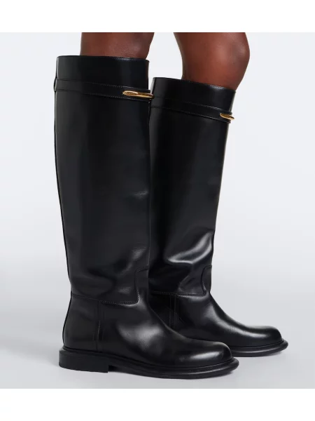 Cizme Givenchy din piele negru