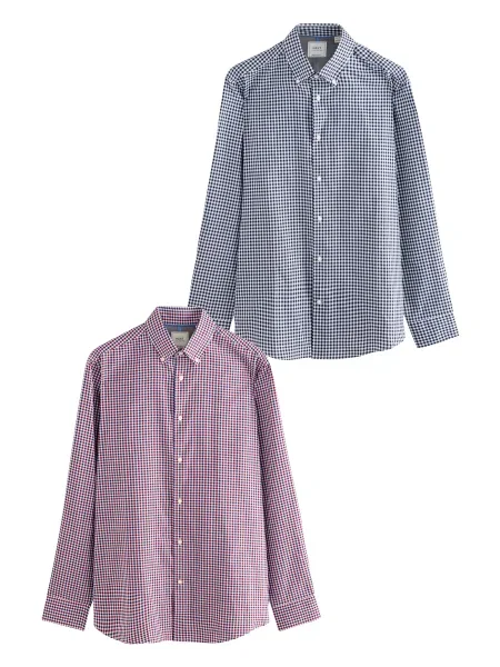 Next Košile námořnická modř / červená bílá