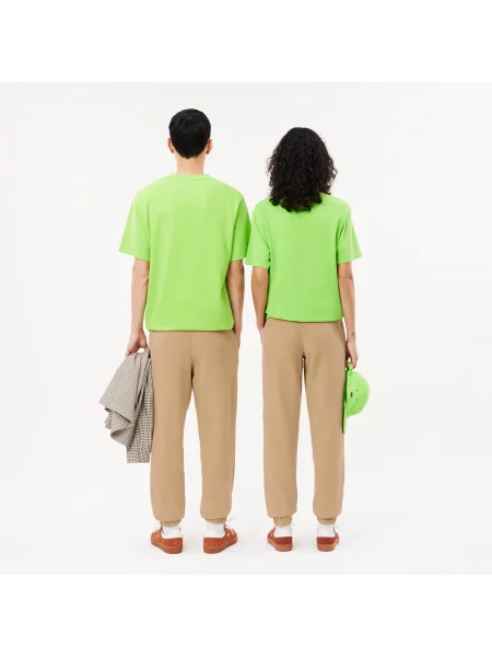 Спортивные штаны Lacoste бежевые