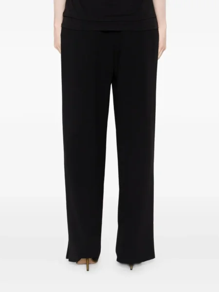 Pantaloni Giorgio Armani plisate negru