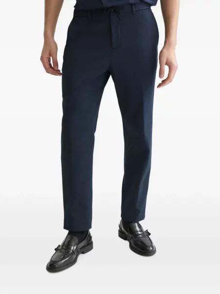 Pantaloni Scotch & Soda cu cordon albastru