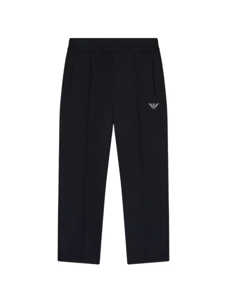 Spodnie dziecięce Emporio Armani niebieskie