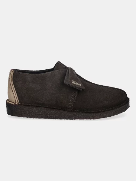Σουέτ κλειστά παπούτσια Clarks Originals Desert Trek ανδρικά καφέ