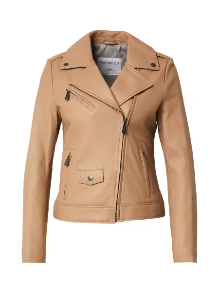 OAKWOOD Geacă de primăvară-toamnă SAMBA mokka maro