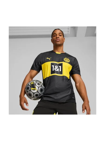 Tricou Puma din jerseu negru