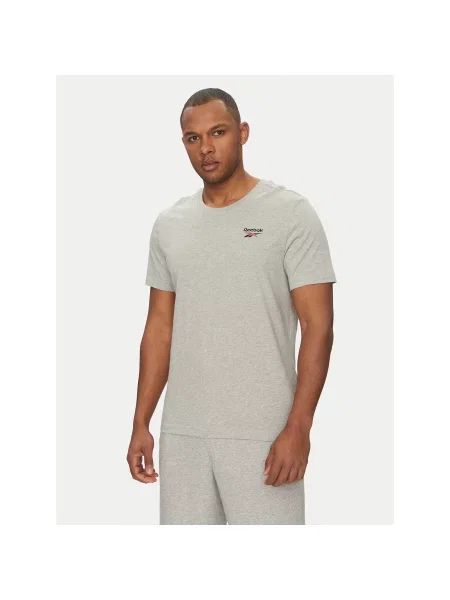 Reebok T-Shirt Regular Fit γκρι