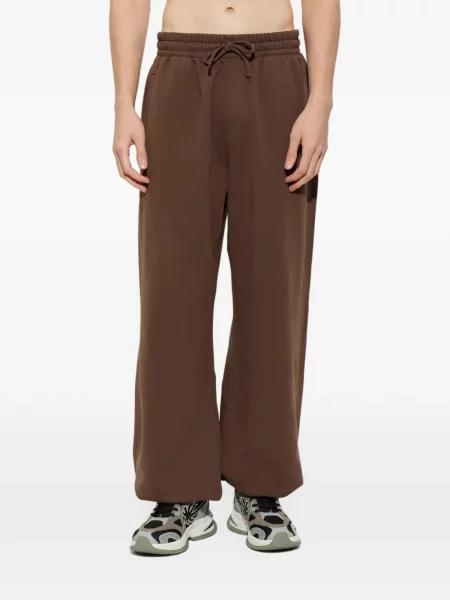 Pantaloni Palm Angels alergare maro