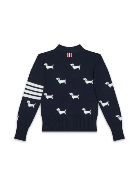 Kardigan dziecięcy Thom Browne niebieski