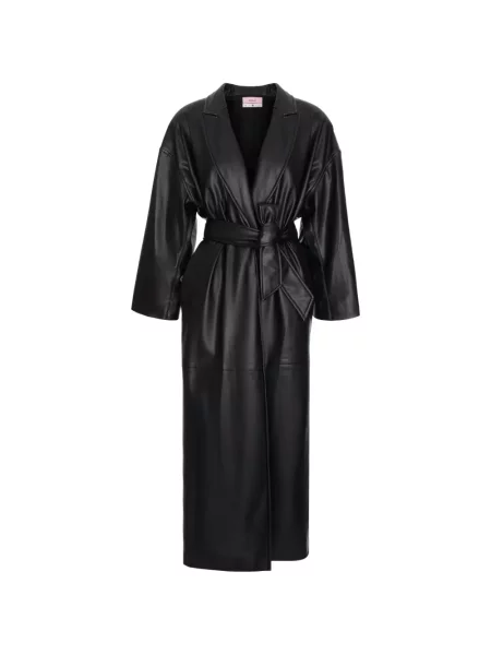 Trenci Manuri din piele negru