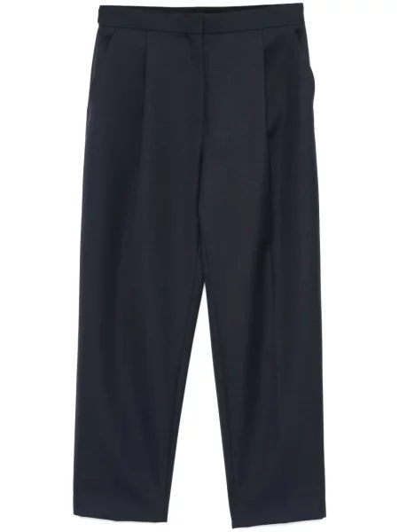 Pantaloni Theory plisate albastru