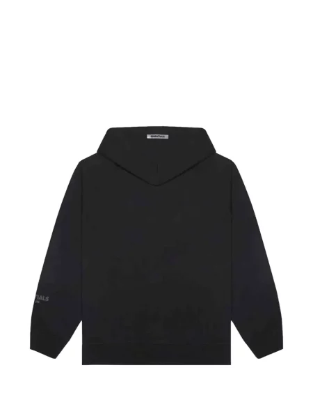 Суичър с качулка Fear Of God Essentials с принт черно