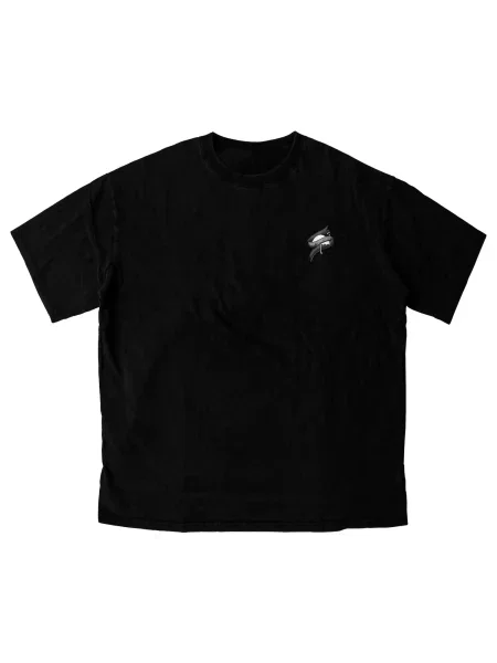 JustDepressed Clothing Póló Choose Wisely' fekete