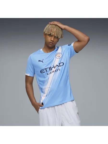 Koszulka domowa Manchesteru City niebieska