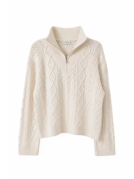 OH APRIL Svetr Nevi offwhite