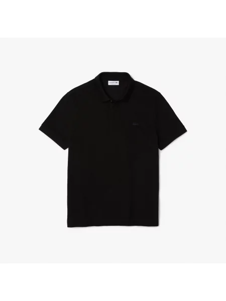 Поло Lacoste черное
