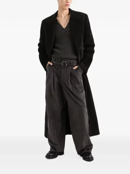 Pantaloni Dolce & Gabbana de catifea gri