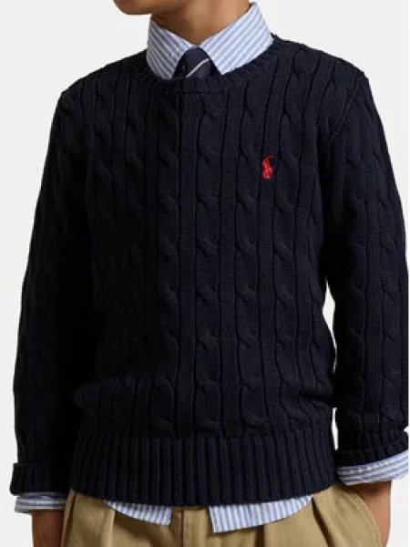 Polo Ralph Lauren Megztinis Tamsiai mėlyna