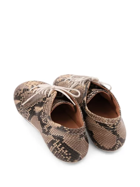 Sneakerși Dries Van Noten din piele maro