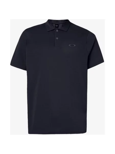 Koszulka polo z krótkim rękawem Oakley Icon TN Protect RC w kolorze intensywnej czerni S czarna