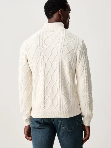 Guess Sweter Kremowy beżowy