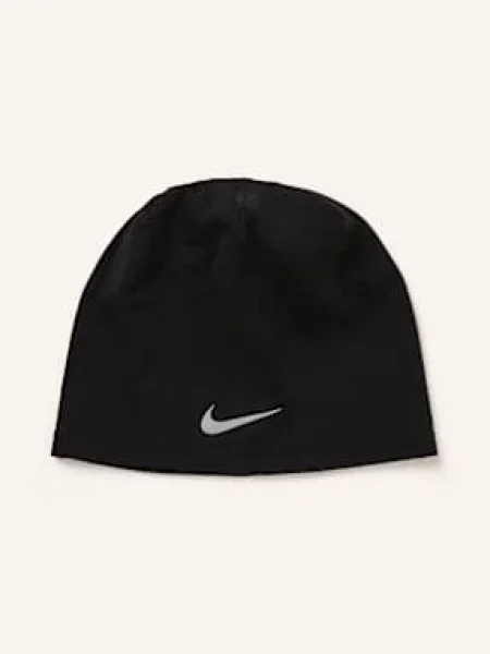 Czapka Nike Dri-Fit Peak Uncuffed Beanie black/silver czarna
