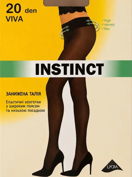 Колготы Instinct черные
