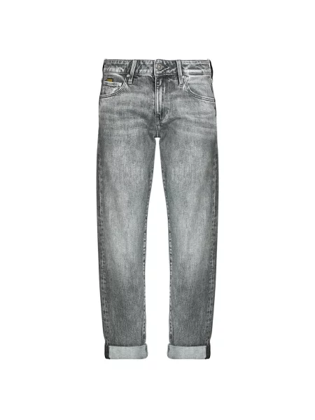 Boyfriend fit kavbojke G-star Raw siva