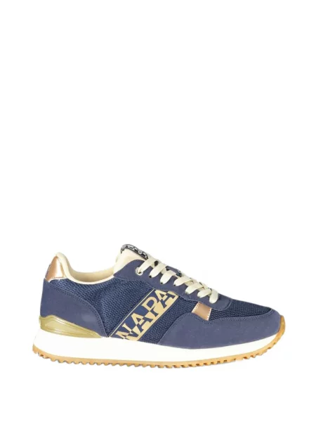 Sneakerși Napapijri cu imagine albastru