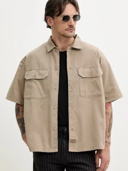 Dickies ing férfi galléros regular zöld