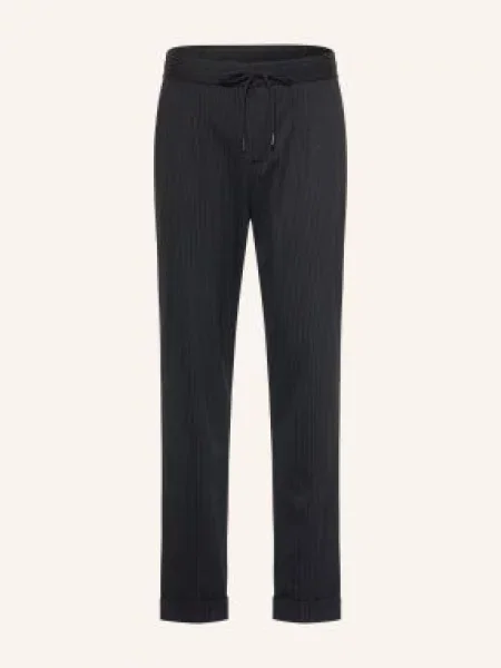 Desoto Spodnie W Stylu Dresowym O Kroju Slim Fit schwarz czarne