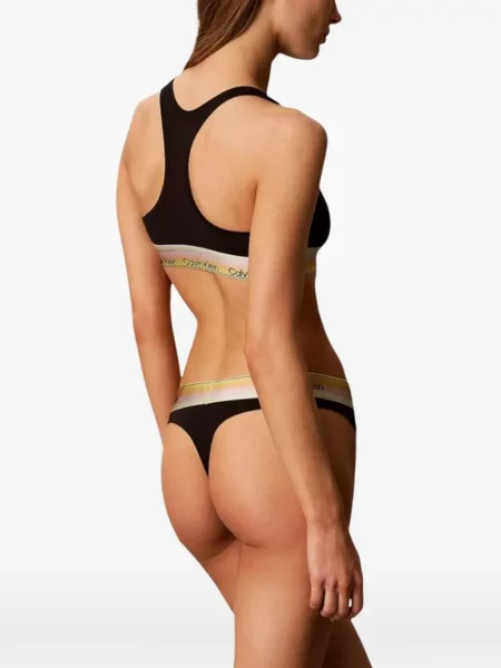 Podprsenka Calvin Klein Underwear s autogramem černá