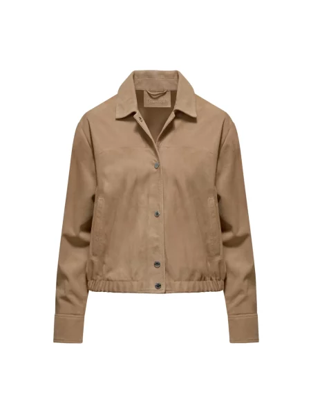 Wiatrówka Bomboogie zamszowa beżowa