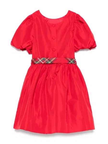 Sukienka dziecięca Polo Ralph Lauren czerwona