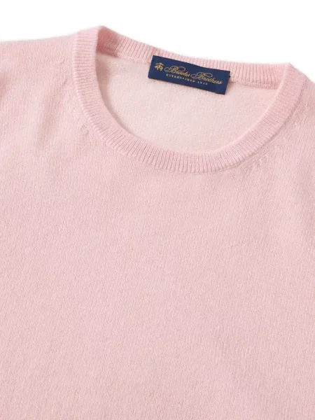 Pulover Brooks Brothers din cașmir roz